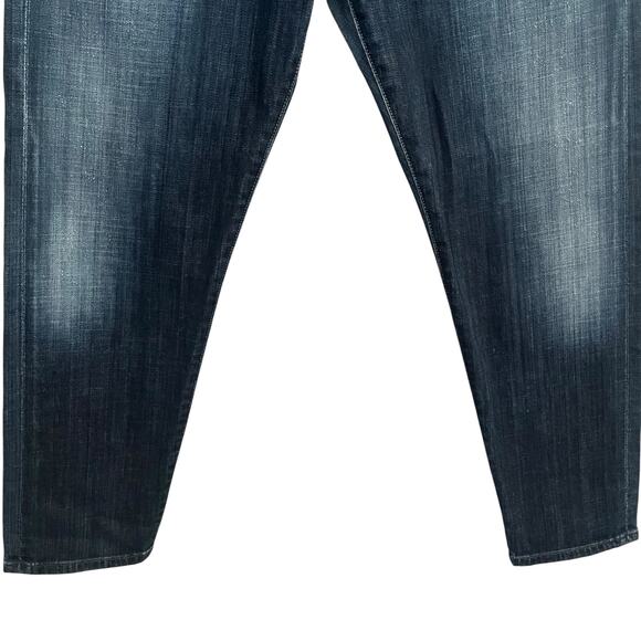 Citizens of Humanity Jeans Womens 25 Skyler Boyfriend Crop Jeans Blue Button Fly - Picture 13 of 15